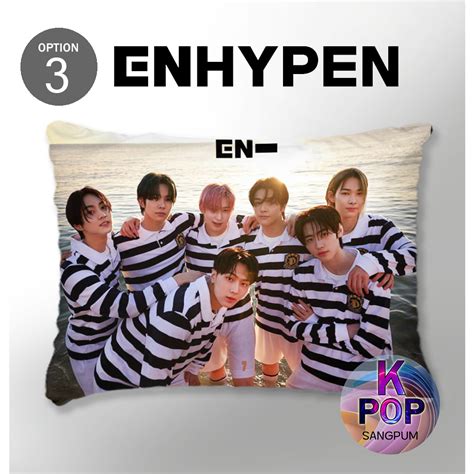 Enhypen Pillow Kpop Pillow Jay Heeseung Jung Won Sunoo Niki