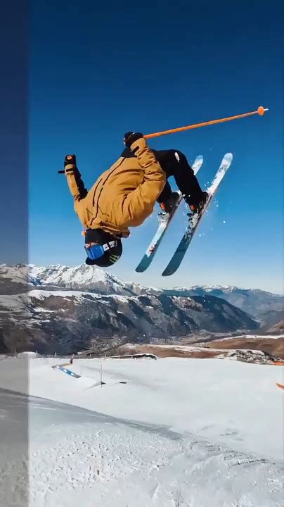 Skier Does Impressive 360 Jumps Off Snow Ramp Jukin Licensing