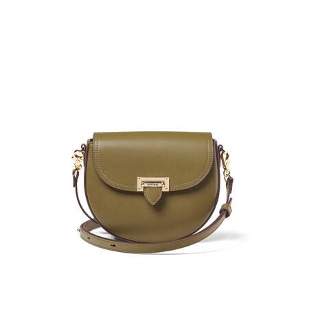 Portobello Bag in Smooth Olive | Aspinal of London