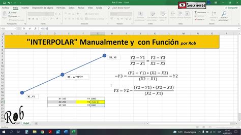 Como Se Interpola En Excel Image To U