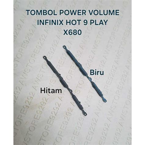 Tombol Power On Off Button And Outer Volume Infinix Hot Play X Shopee Malaysia