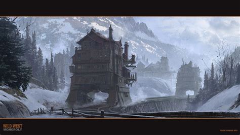 Artstation Chang Wei Chens Submission On Wild West Environment