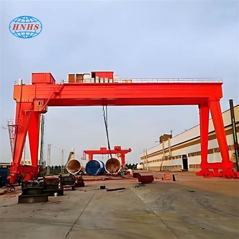 Mg Model Double Beam Girder Gantry Door Crane For Cargo Handing With Ce