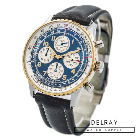 Breitling Navitimer Airborne Blue Dial - DelrayWatch.com