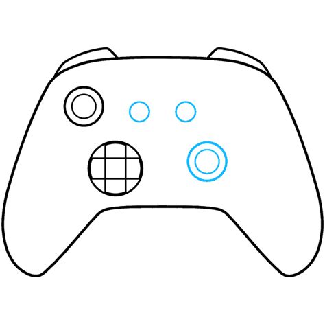 How to Draw an Xbox Controller - Really Easy Drawing Tutorial