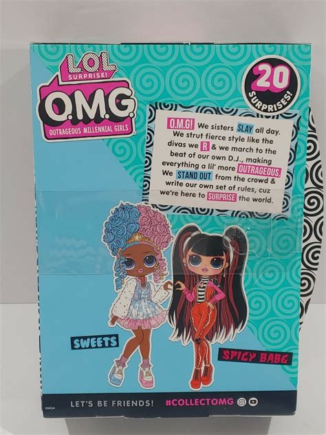 Lol Surprise Omg Spicy Babe And Sweets Bff Outrageous Millennial Dolls