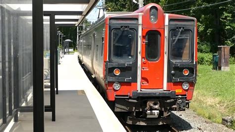 Short Railfanning Metro North At Talmadge Hill Station Youtube