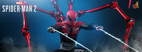 First Look Hot Toys Peter Parker Superior Suit Marvel S Spider Man Future Of The Force