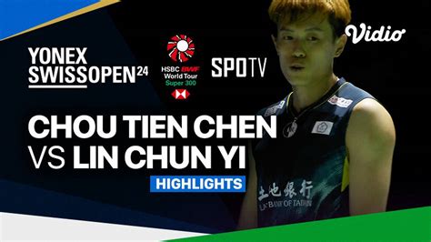 Men S Singles Final Chou Tien Chen Tpe Vs Lin Chun Yi Tpe Yonex