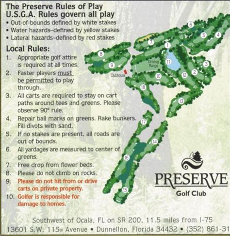 Spruce Creek Preserve Golf Club - Course Profile | Course Database