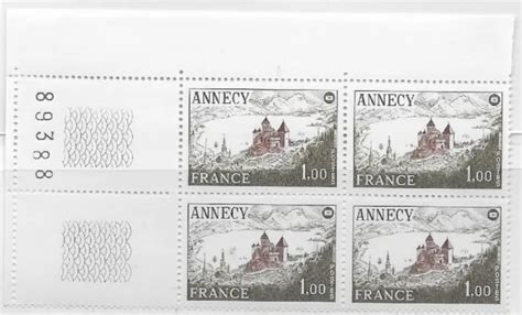 Bloc De Coin Num Rot Annecy N Neuf Eur Picclick Fr