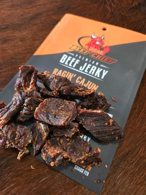 Ragin Cajun Beef Jerky Australian Made Original Beef Chief