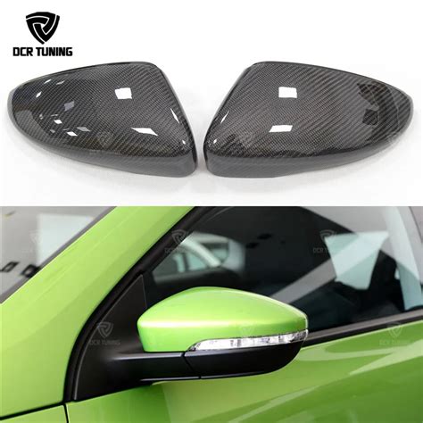 Full Replacement Carbon Fiber Car Side Mirror Cover For Volkswagen CC