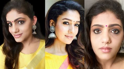 Nayanthara Inspired Makeup 2021 Bold Eye Makeup Actress Nayantara