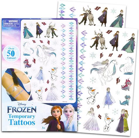 Savvi Disney Tatuajes Temporales Unidades Dise O De Frozen