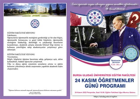 24 KASIM ÖĞRETMENLER GÜNÜ KUTLAMA PROGRAMI