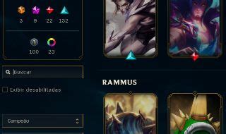 Conta Skins Raras Rei Rammus League Of Legends Contas Ggmax