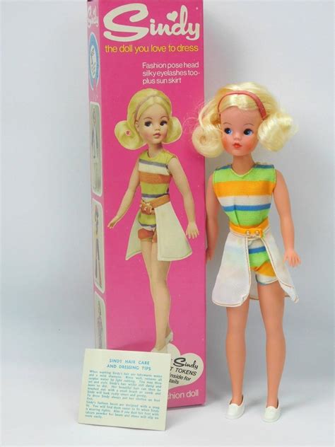 Vintage Pedigree Funtime Sindy Doll 1973 In Original Box Excellent