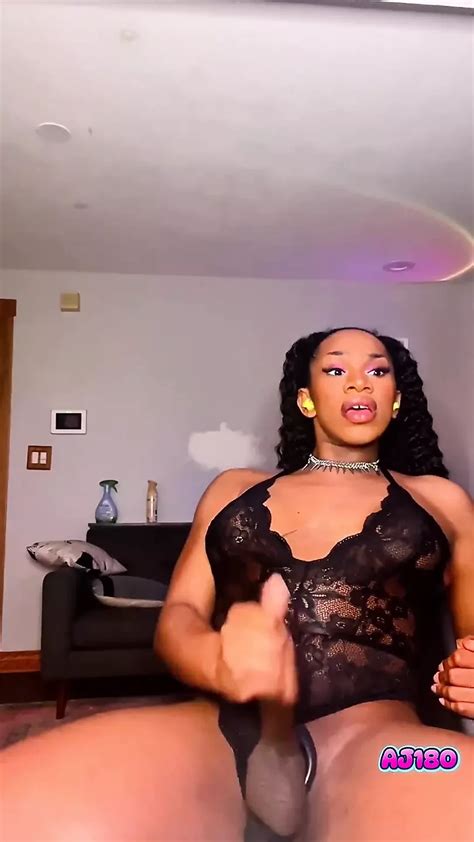 Aj Presents Too Hard To Hold In American Shemale Blowjob Porn By Faphouse Xhamster