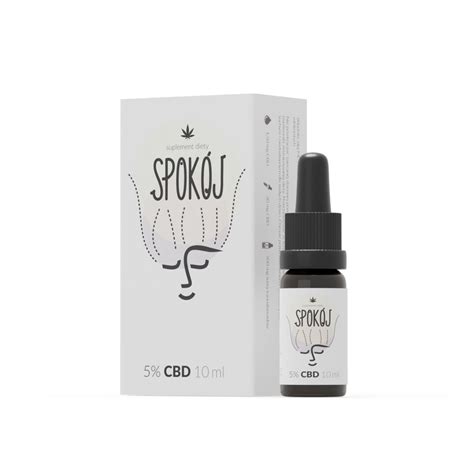 Kombinat Konopny Spokój Olejek Cbd 5 Full Spectrum 10ml Sklep Empik