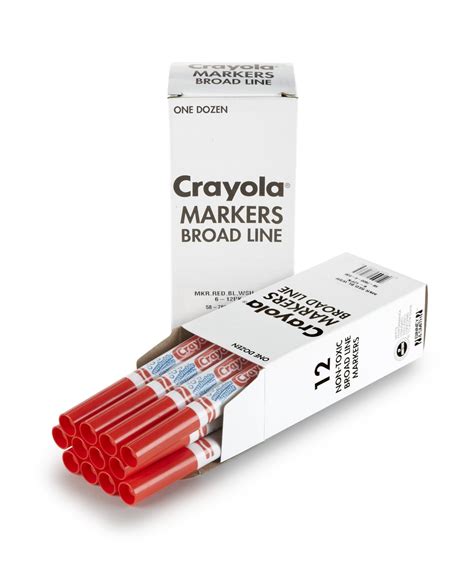 Crayola Red Markers in Bulk, 12 Count | Crayola