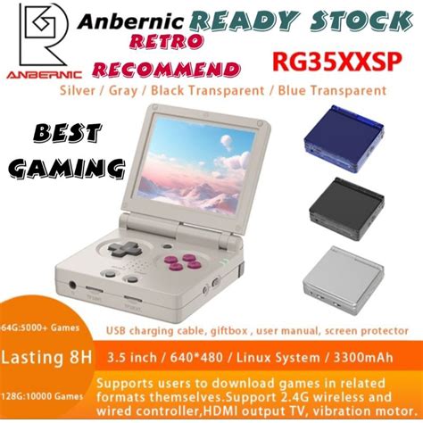 Jual New Anbernic Rg Xxsp Gb Gb Handheld Gaming Retro Best Mini