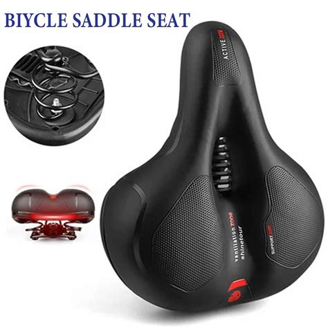 Ifcow Comfortable Bike Seat Cushion Bicycle Seat For Men Women With