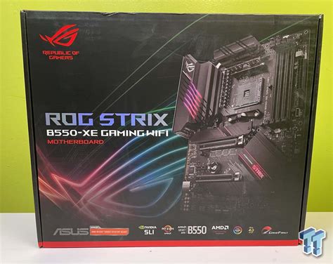 ASUS ROG Strix B550 Xe Gaming Wi Fi Motherboard Review