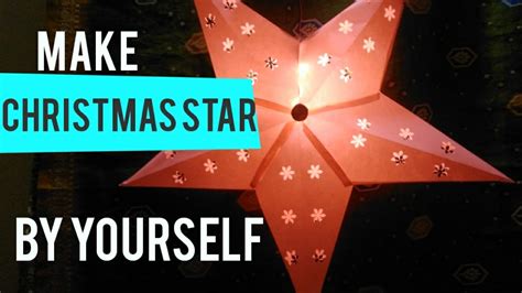 Christmas Star 2020 How To Make Christmas Star With Light Diy