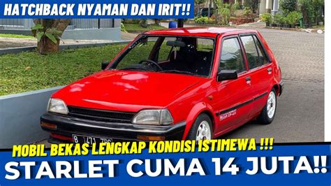 MURAH PUOL TOYOTA STARLET BEKAS MURAH HANYA 14 JUTAAN MASIH BISA