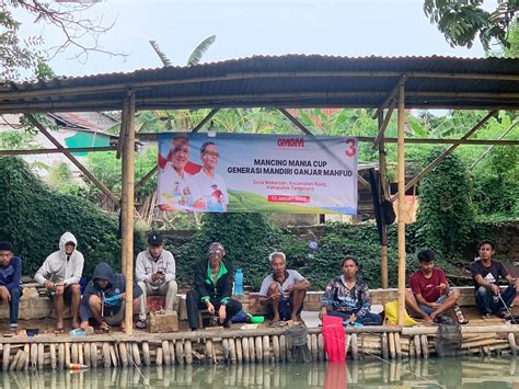 Dukung Ganjar Mahfud Gmgm Banten Gelar Lomba Mancing Di Kecamatan Rajeg