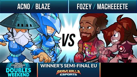 Acno Blaze Vs Macheeeete Fozey Winner S Semi Final Bcx Doubles