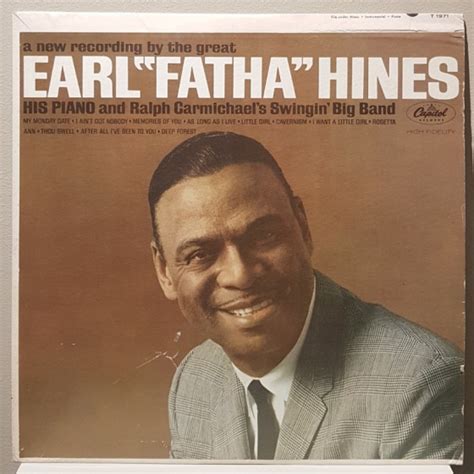 Earl Hines Earl Fatha Hines Vinyl Blue Sounds