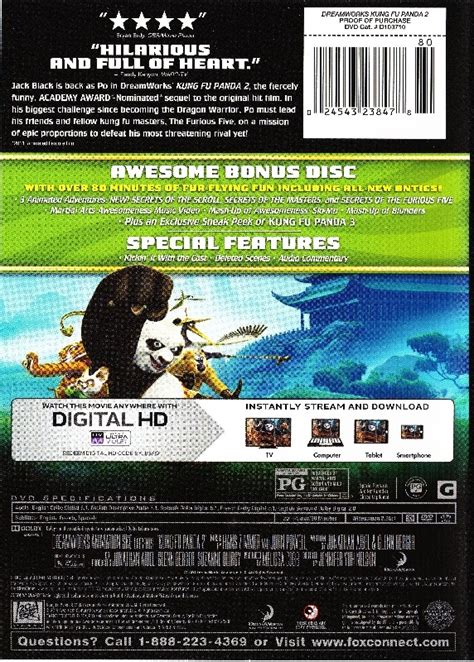 Dvd Review Kung Fu Panda Ultimate Edition Of Awesomeness No R