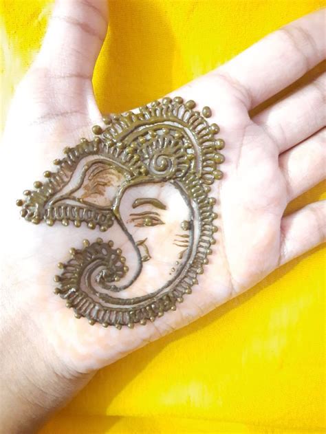 Ganesha Ganesha Wedding Special Mehndi Design Mehndi Designs