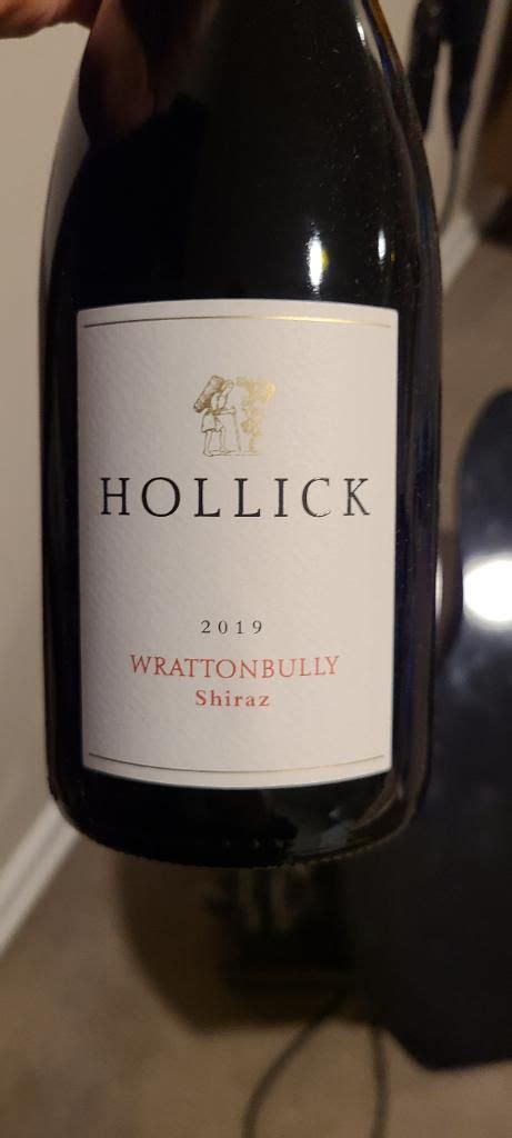 2021 Hollick Shiraz The Bard Australia South Australia Limestone Coast Coonawarra