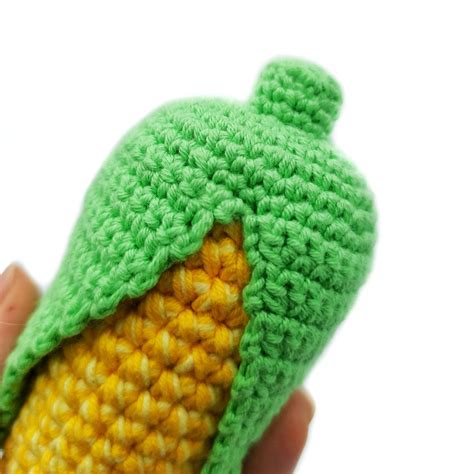 Corn Crochet Pattern Amigurumi Corn On The Cob Pattern Etsy