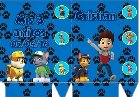 Bolsitas Golosineras Cordon Paw Patrol Patrulla Canina En Venta En