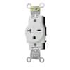 Leviton Industrial Grade Heavy Duty Self Grounding Single Outlet