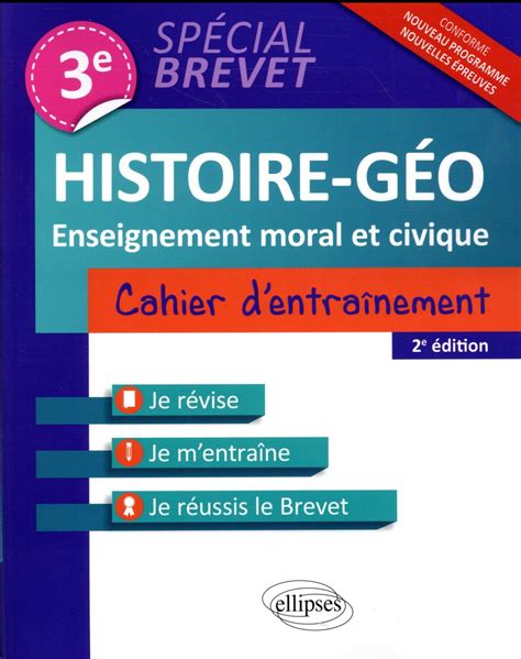 Histoire Géographie Enseignement Moral Et Civique 3e Cahier D