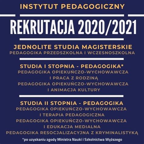 Studia II stopnia Pedagogika opiekuńczo wychowawcza i terapia