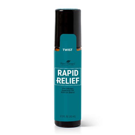 Rapid Relief Essential Oil Blend Pre Diluted Roll On Plant Therapy