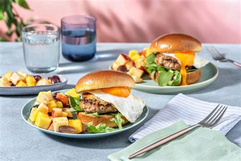 Maple Sausage Breakfast Sandwiches Recipe Hellofresh