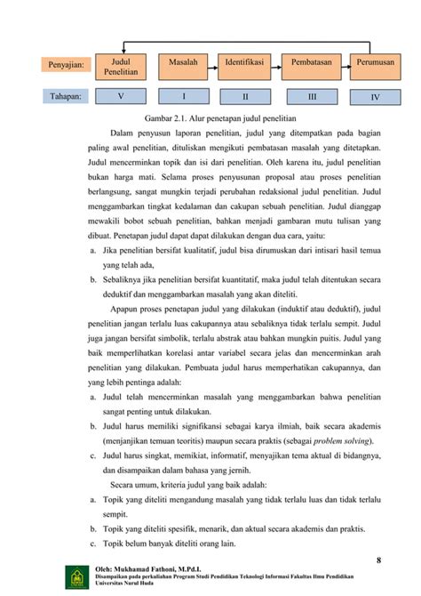 Perumusan Masalah Penelitian Pdf