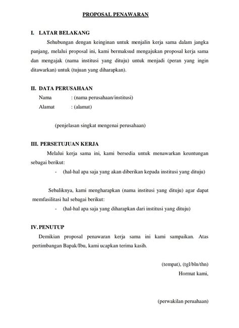 penutup  proposal