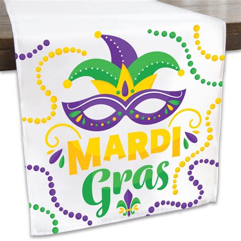 Big Dot Of Happiness Colorful Mardi Gras Mask Masquerade Party Dining