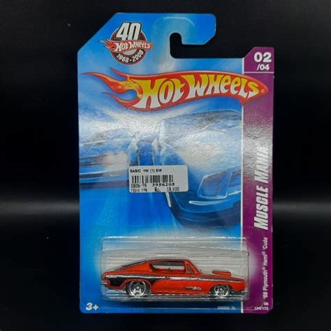 Jual Hot Wheels 68 Playmouth HEMI Cuda Muscle Mania Shopee Indonesia