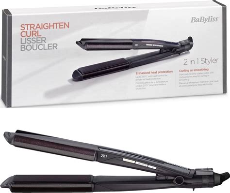 BaByliss ST330E Wet And Dry Hair Curler & Straightener - 235 C Buy ...