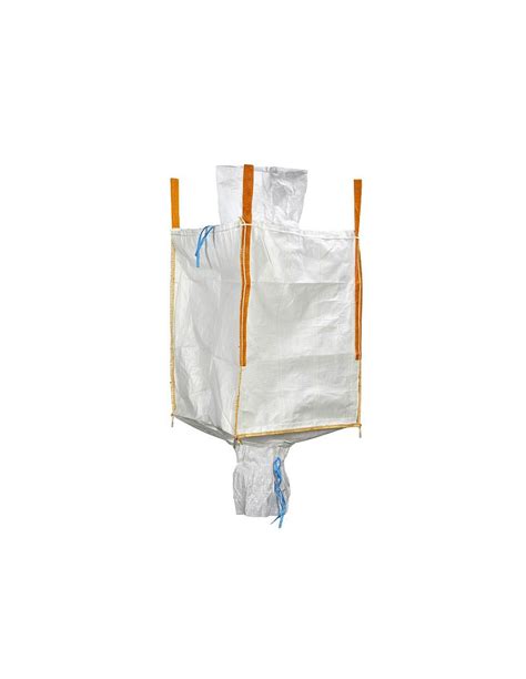 Dust Proof Builders Bags With Filling Skirt Discharge Spout 90x90x120cm