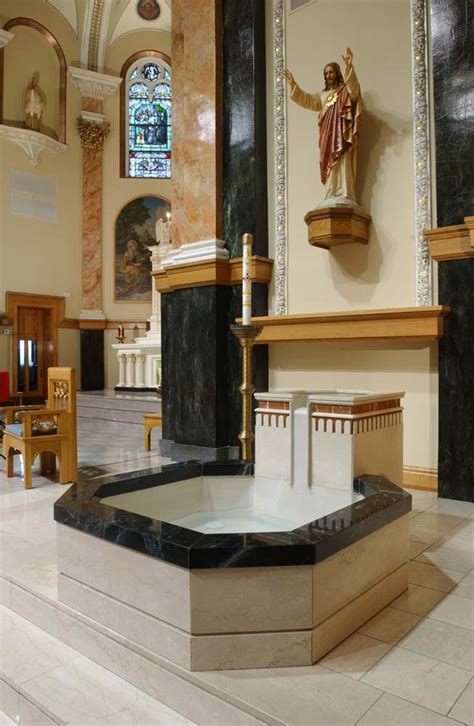 Baptismal Fonts Daprato Rigali Studios